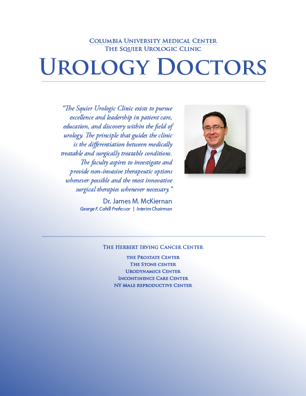 Columbia University Medical Center, Urology Doctors