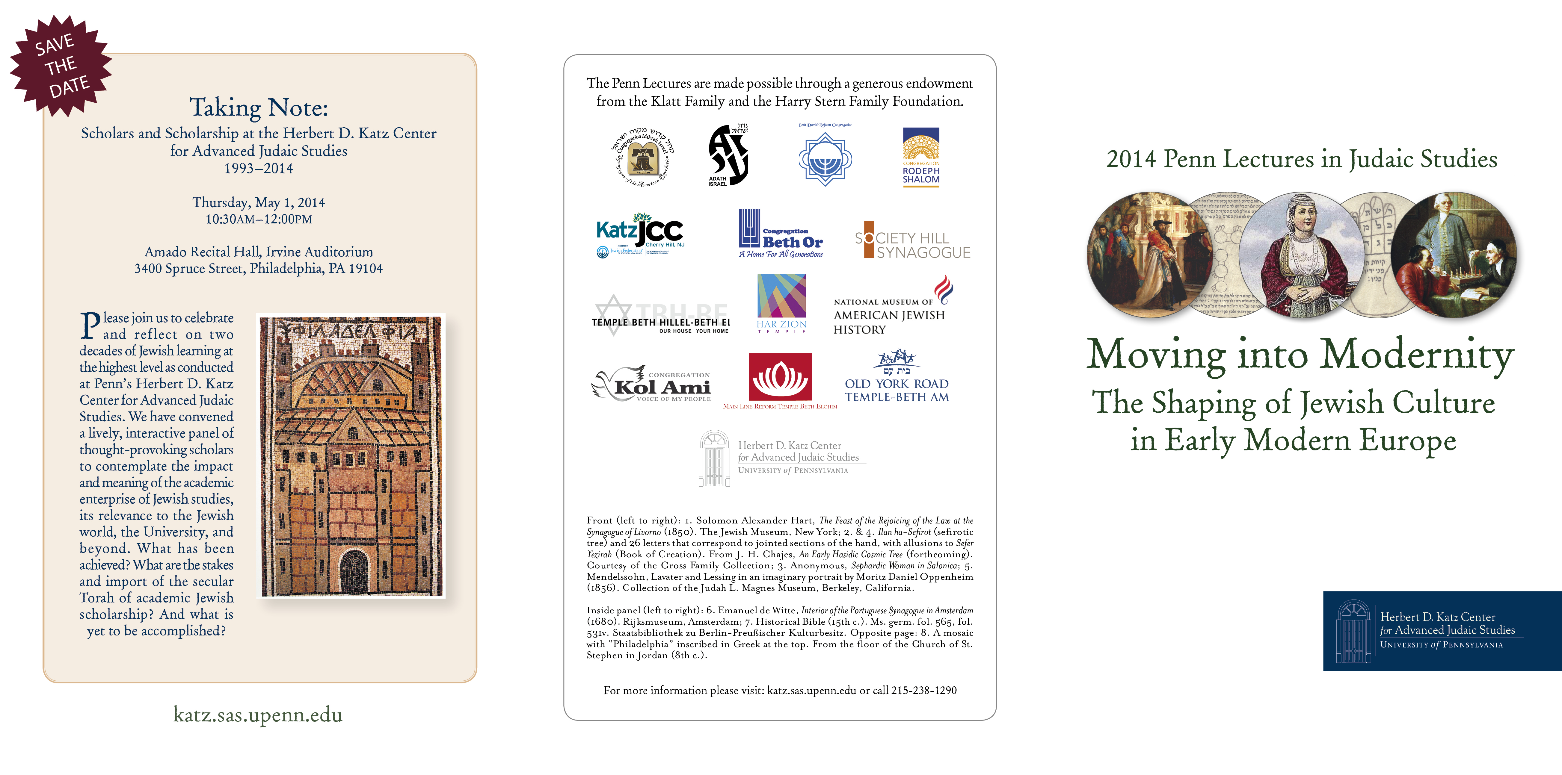 Moving into Modernity: The Shaping of Jewish Culture in Early Modern Europe