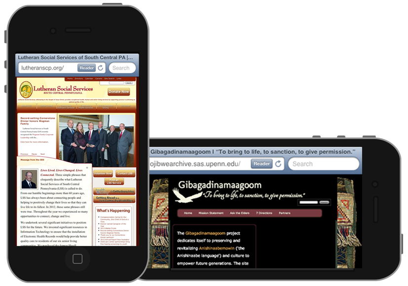 gbmediadesign creates mobile responisve web sites.